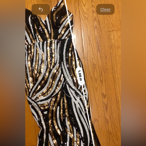 Sequin dress mid length - Picture 6 of 9